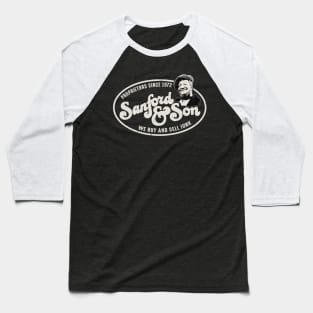 Sanford and Son Worn Logo Baseball T-Shirt